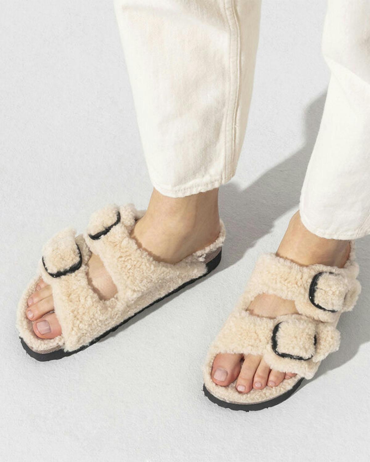 birkenstock teddy shearling